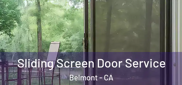 Sliding Screen Door Service Belmont - CA